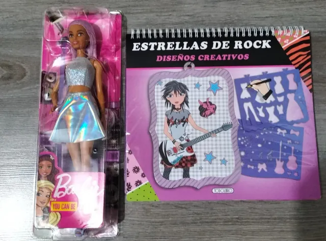 Barbie cantante y set de diseño