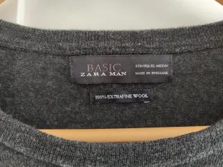 Jersey Lana Zara Man + otro de regalo