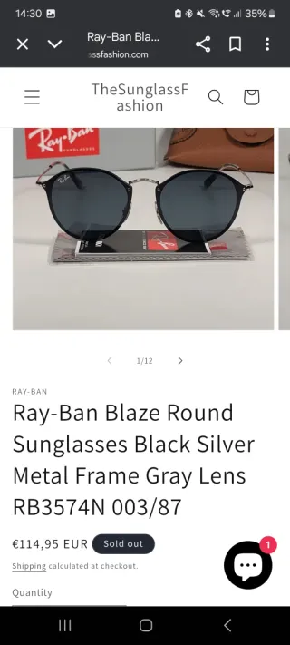 Gafas de Sol Ray-Ban Originales