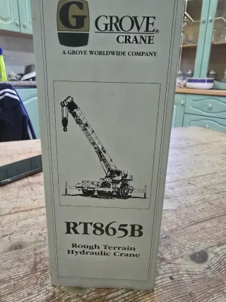 Crane Grove RT865B Rough Terrain NZG 1:55