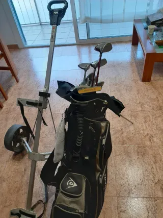 Carro y bolsa de golf Suzuki Dunlop