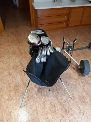 Carro y bolsa de golf Suzuki Dunlop