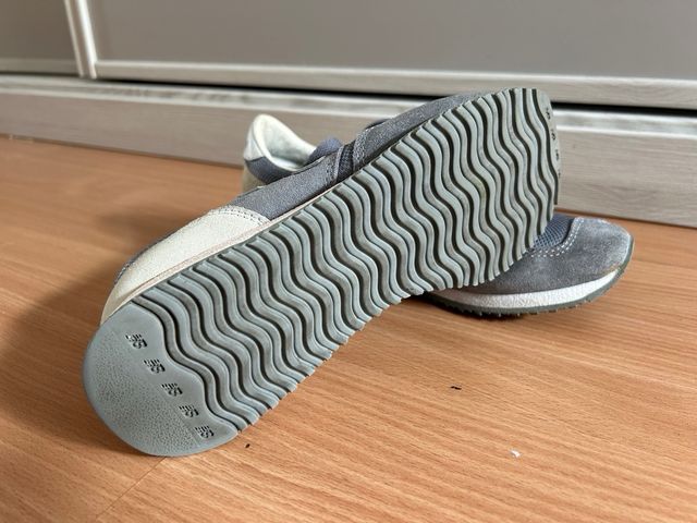 Zapatillas New Balance 620 Gris y Rosa