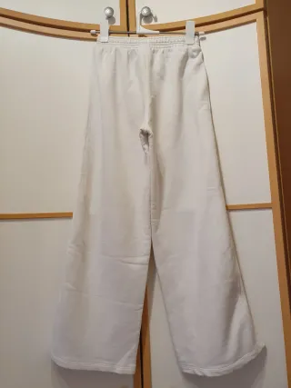 Pantalón ancho blanco