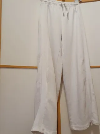 Pantalón ancho blanco