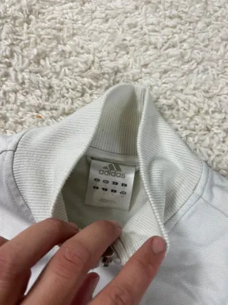 ¡¡OFERTA!! Talla S Chaqueta Adidas Blanca Vintage
