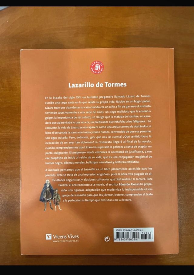 El Lazarillo De Tormes N/c (clasicos Adaptados)...