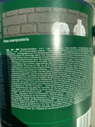 Pintura Exterior Baufix Express-Deckfarbe 2,5L