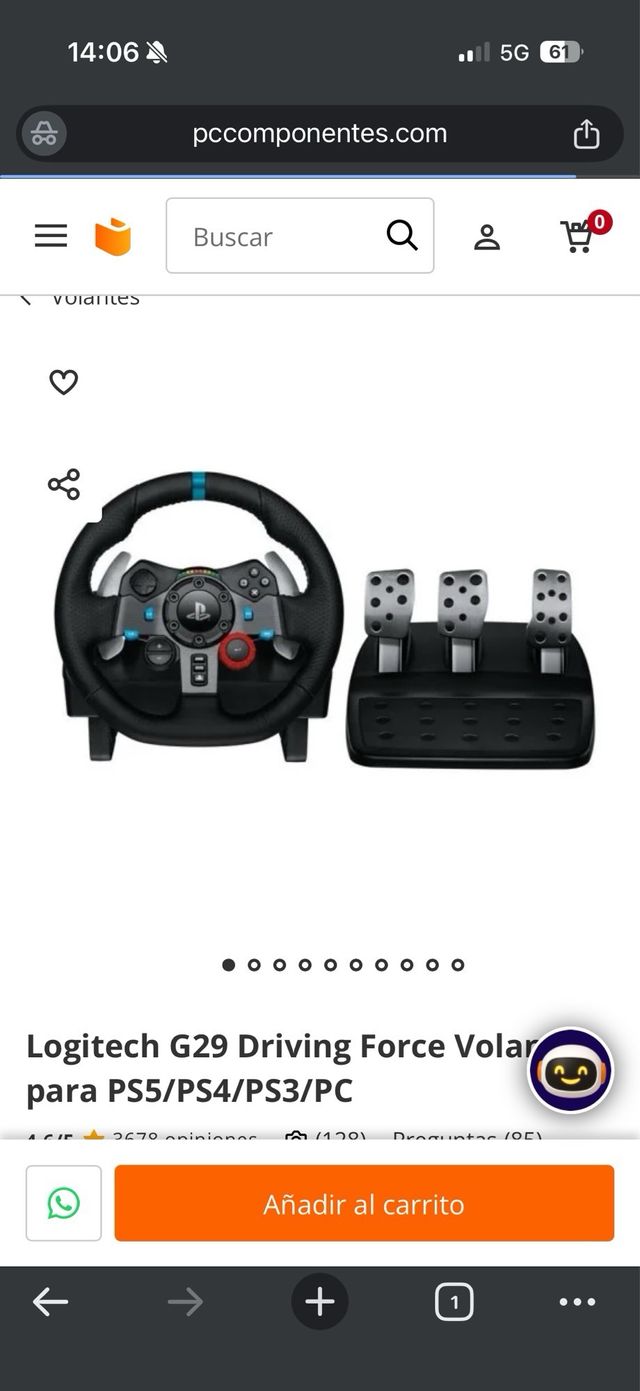 playseat mas volante logitech g29