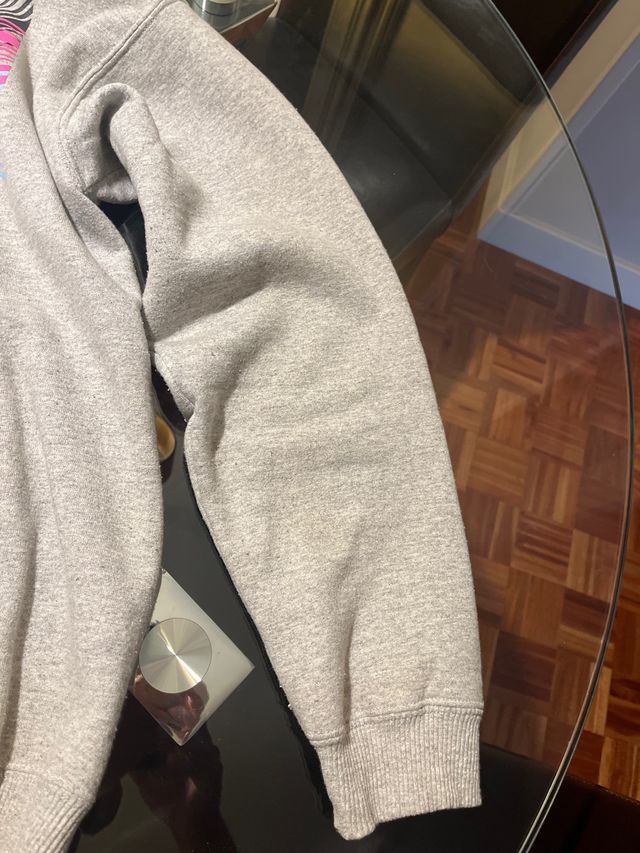 Sudadera Static Code Gris Talla M