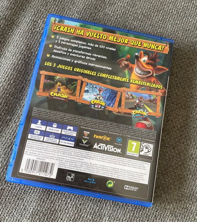 Crash Bandicoot N. Sane Trilogy PS4
