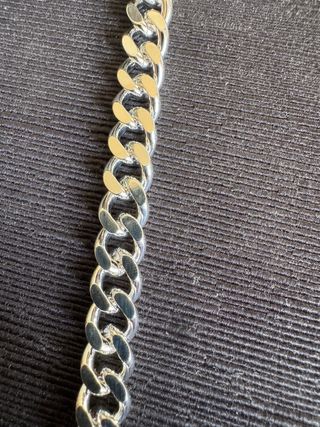 Cadena Cubana Plata 925 - 10mm