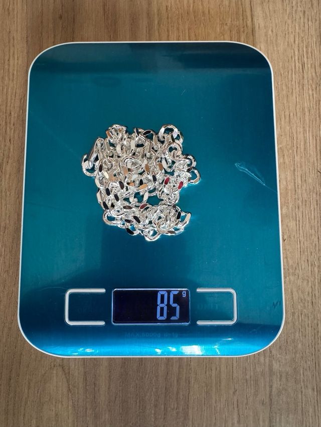 Cadena Cubana Plata 925 - 10mm