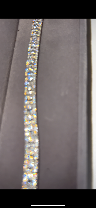 Pulsera diamante Moissanita Plata GRA