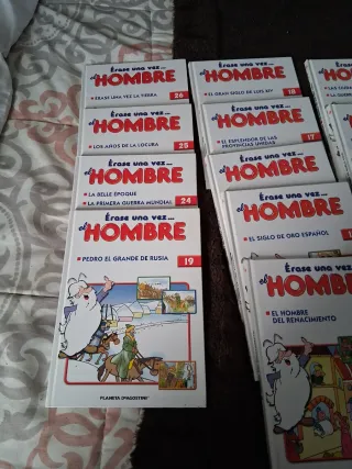 Coleccion Erase una vez el hombre.