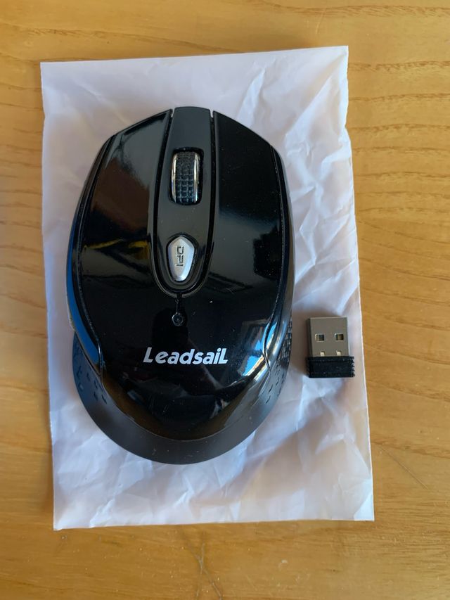 Mouse Wireless Leadsail Nero