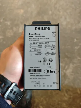 Balasto Philips LumiStep 60W CosmoWhite