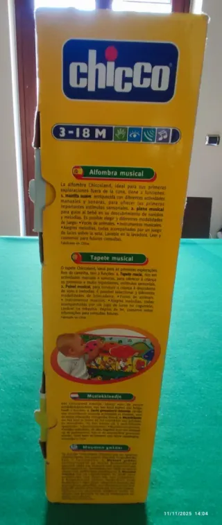 Tappetino Musicale Chicco 2 in 1