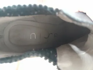 Botines Unisa Tacón Negro Piel Talla 38