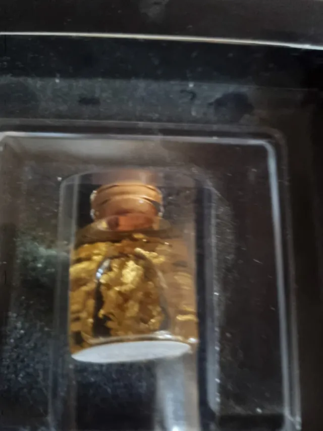 Frasco láminas oro 22 quilates con certificado