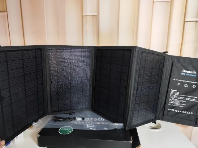 Cargador Solar Bogseth 30W
