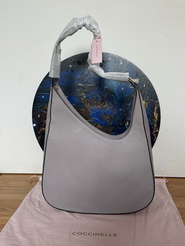 Bolso Coccinelle Gris y Negro