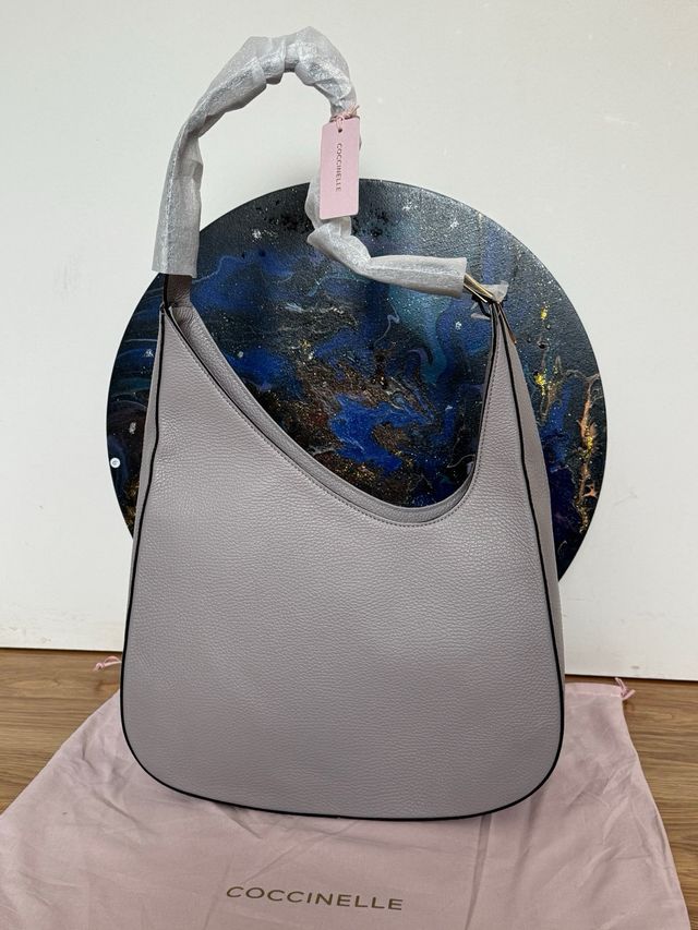 Bolso Coccinelle Gris y Negro