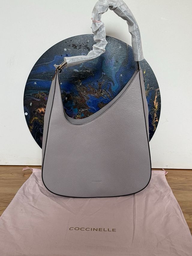 Bolso Coccinelle Gris y Negro