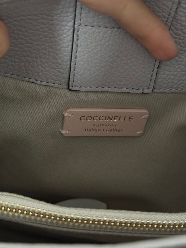 Bolso Coccinelle Gris y Negro