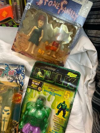 Lote Juguetes Antiguos Blisters Años 90/2000