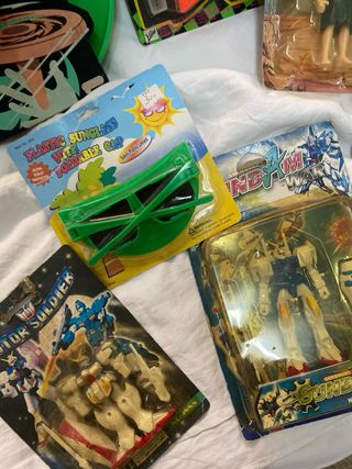Lote Juguetes Antiguos Blisters Años 90/2000