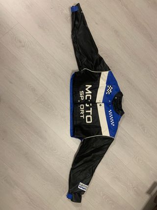 Cazadora Las Vegas Negra y Azul