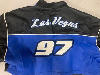 Cazadora Las Vegas Negra y Azul