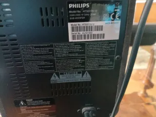Equipo de sonido Philips negro