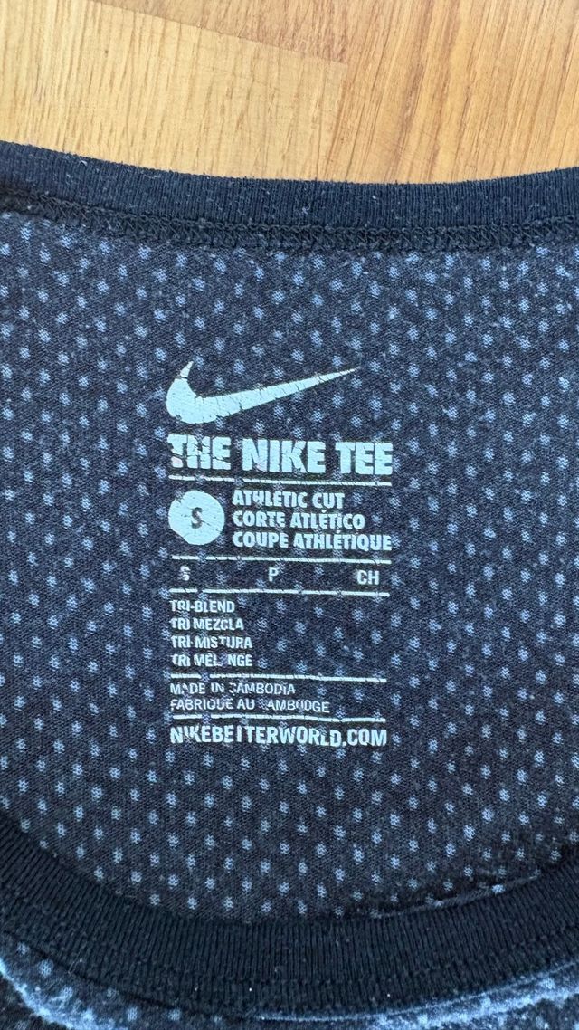 Camiseta Nike Air Negra Talla S