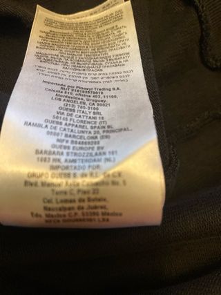 Vestito/felpa Guess bambina nero 16 anni