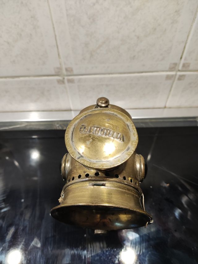 Fanale a carburo Vitaphare per bici