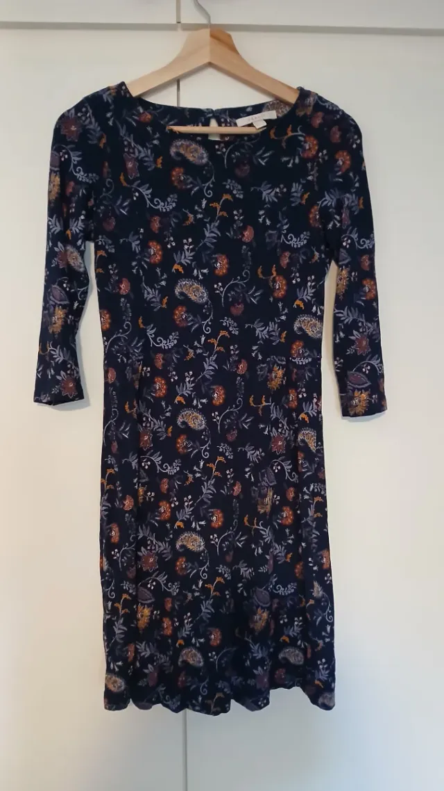 Vestido Esprit floral azul