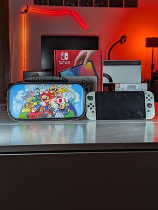 Nintendo Switch OLED Blanca y Negra