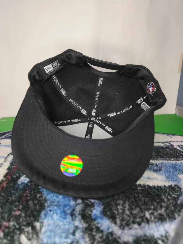 Gorra New Era Pirates Negra Ajustable MLB