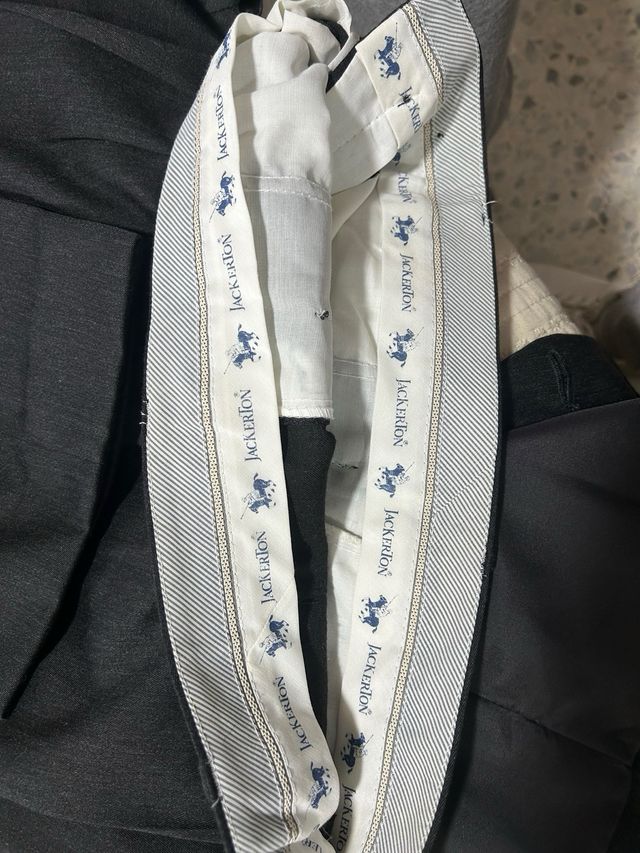 Traje de chaqueta gris marengo