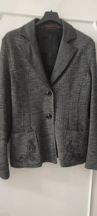 Giacca donna elegante pois