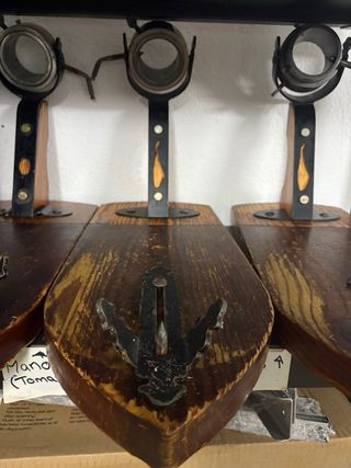 7 Jamoneras profesional de madera y metal