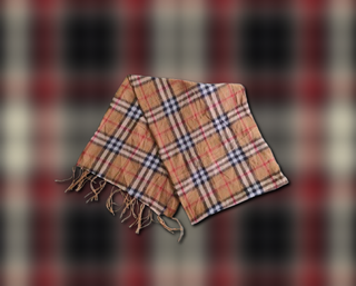 Bufanda Burberry Beige Multicolor SIN ETIQUETAS