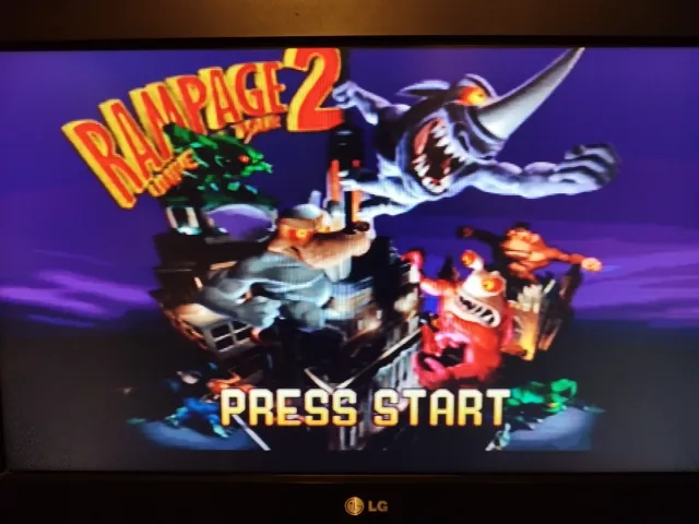 ✨Rampage 2 Universal Tour ☢️  Nintendo 64✨