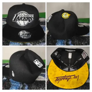 Gorra New Era Los Angeles Lakers Snapback +  pin