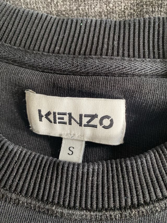 Sudadera Kenzo Negra con Tigre