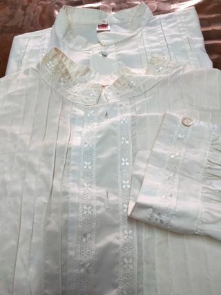 2 Camisas Fallero Adulto Talla 46 NIAL