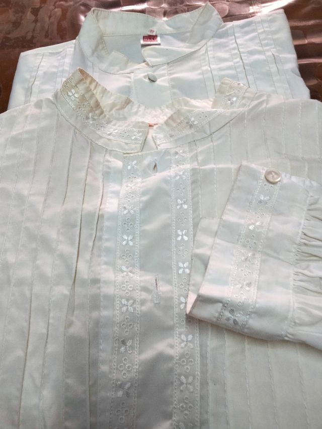 2 Camisas Fallero Adulto Talla 46 NIAL