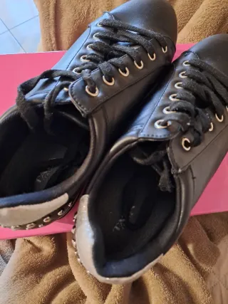 Sneakers alte Tata n.38 nere/argento